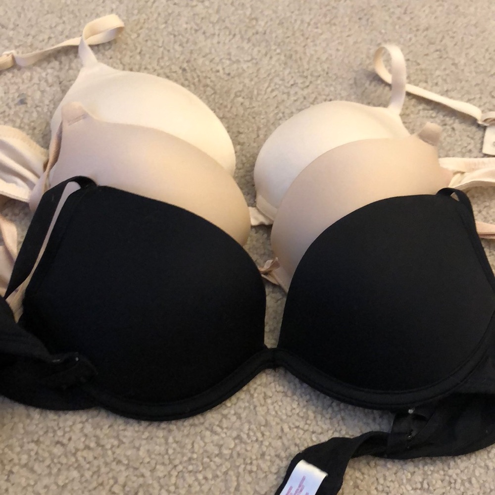 Bundle of push-up bras